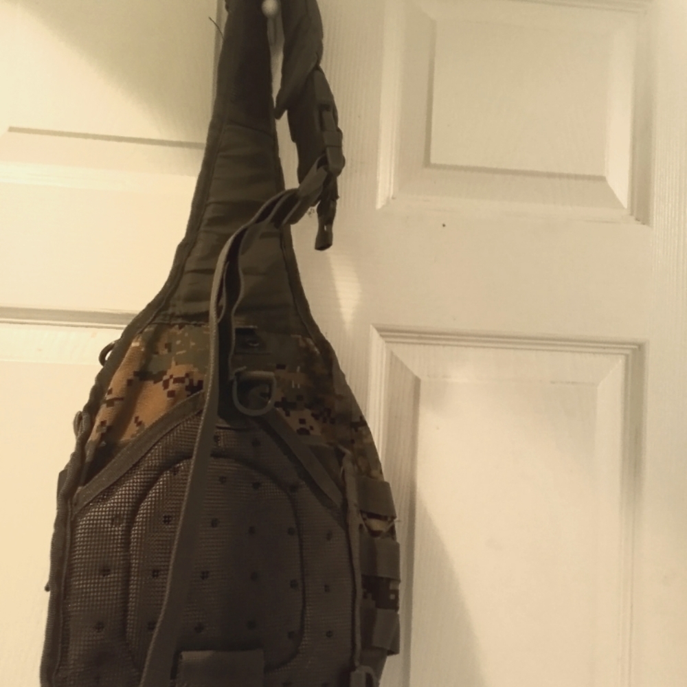 Camouflage satchel